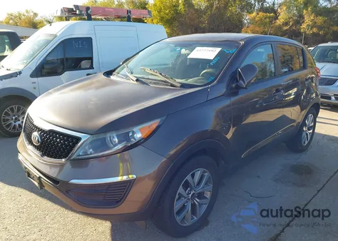 2015 Kia Sportage Lx from USA, damaged, VIN KNDPB3AC5F7730618
